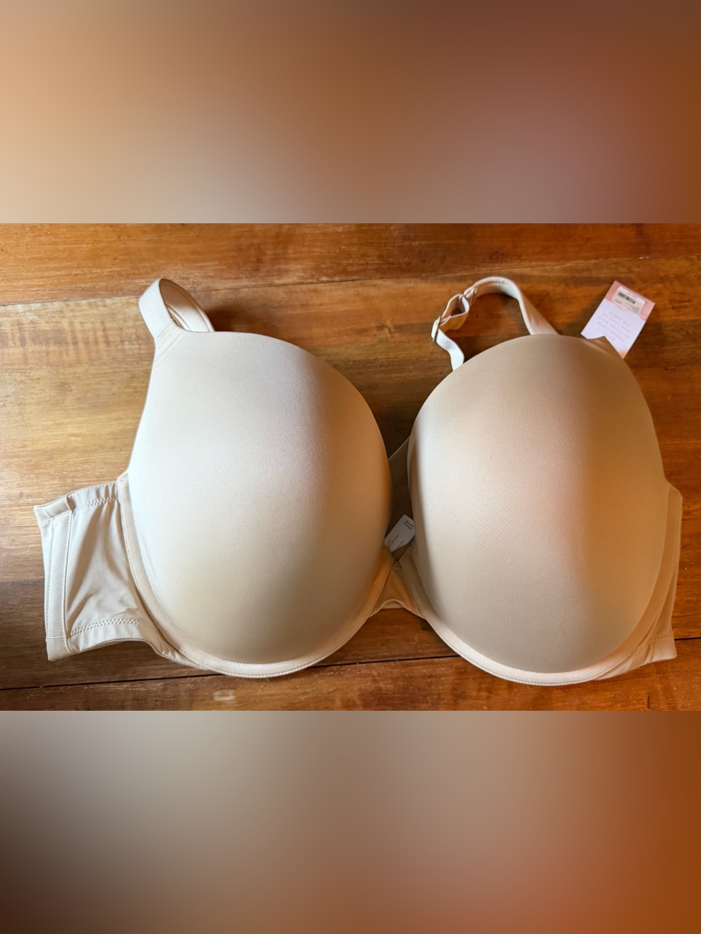 Cacique Boost Plunge Nude Bra 48DD- NWT